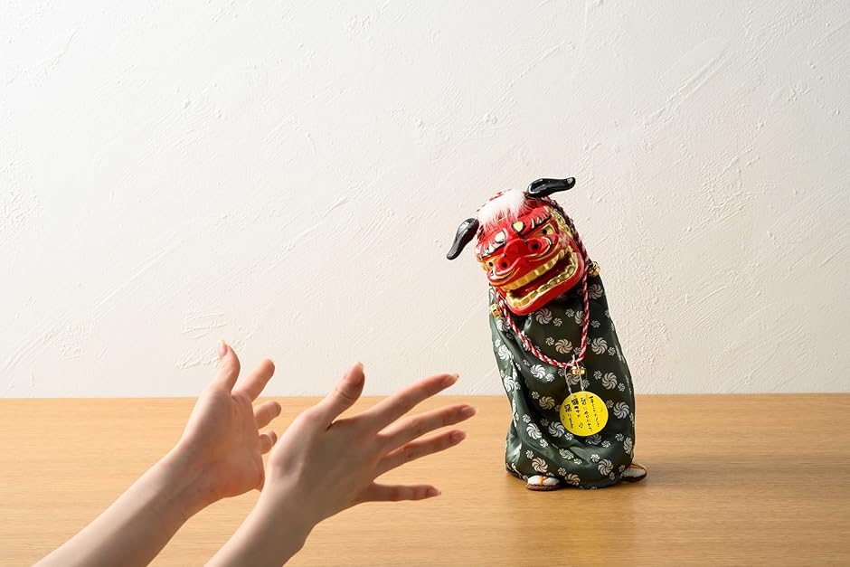 かわいい 踊る獅子舞 ダンシング獅子舞 SS 人形 おもちゃ 玩具 動く