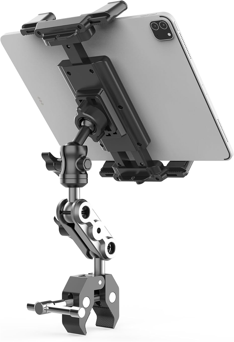 タブレットホルダー 自転車 スマホホルダー - 360度回転 多用途