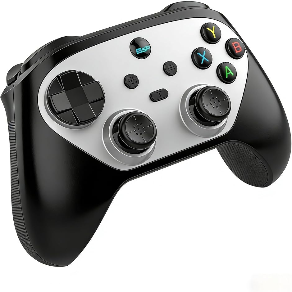 switch 2 �R���g���[���[ 2026�N��[���f�� �X�C�b�`�R���g���[���[ ����Bluetooth�ڑ� �w�ʃ{�^������ (�z���C�g)