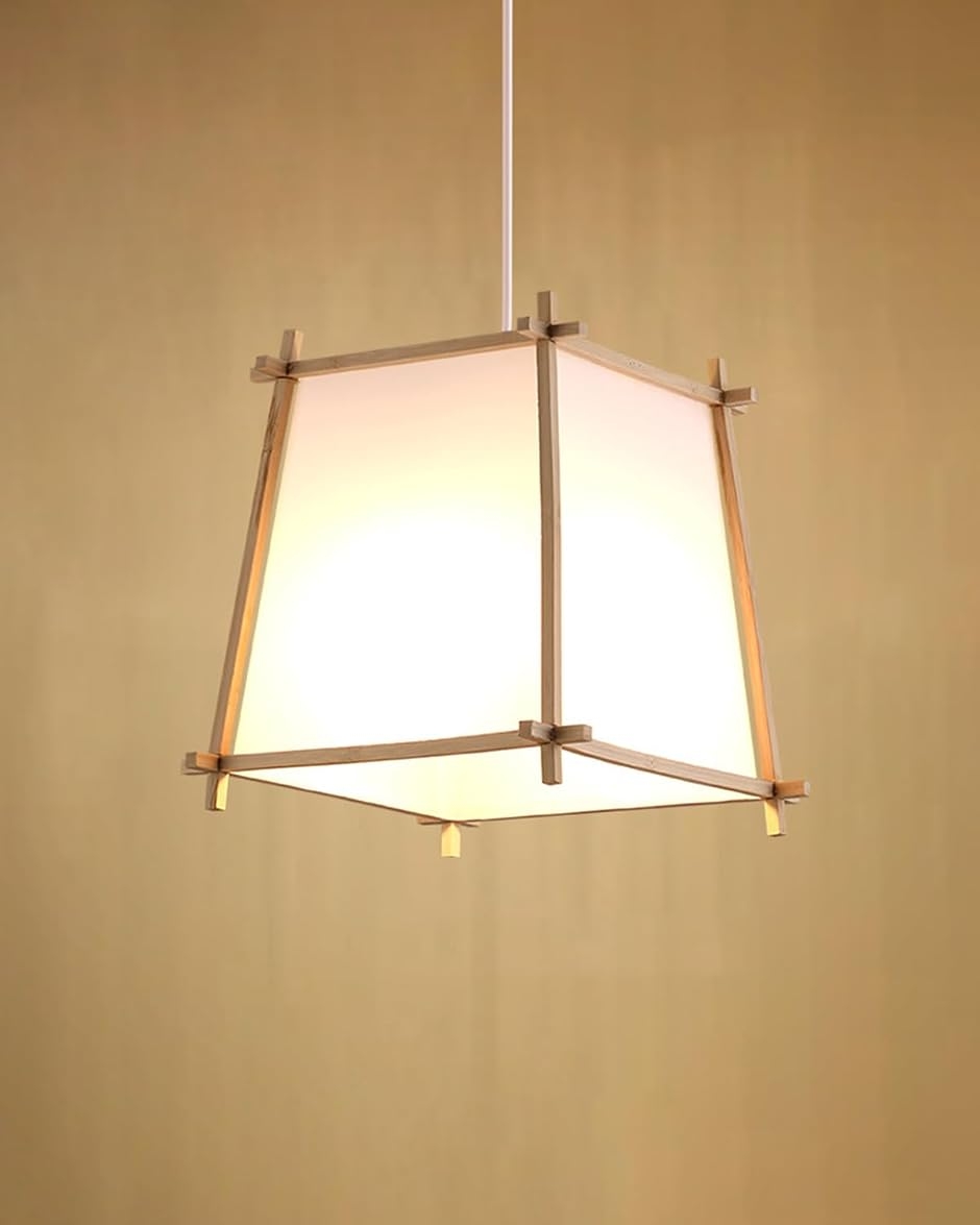 ペンダントライト 吊り下げ照明 天井照明 竹編み 和風 E26 LED 完成品