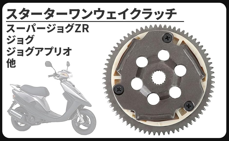 互換品】ヤマハ 用 スターター ワンウェイクラッチ スーパージョグZR