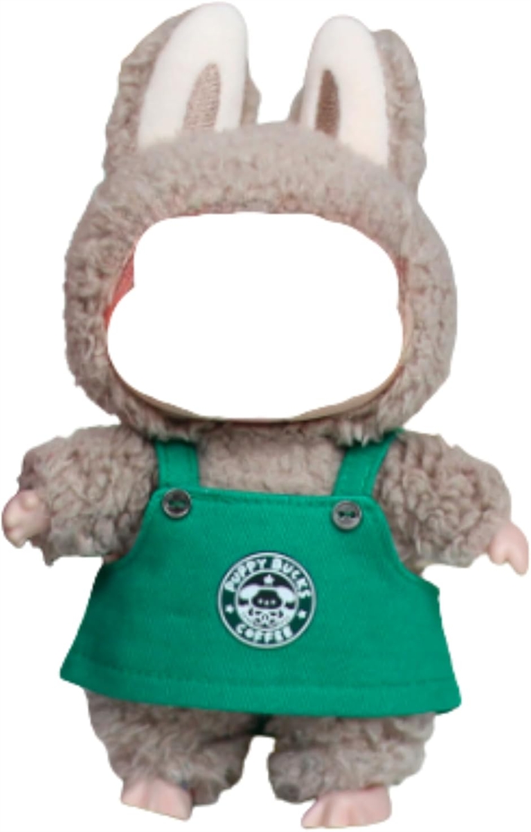 ラブブ用 服 カフェ店員 エプロン ぬいぐるみ 17cm MDM : スピード発送