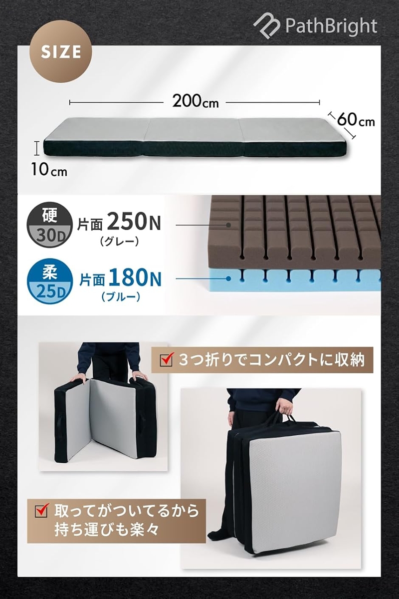 トラック 布団 マットレス トラック用 敷布団 大型 4t 10t 兼用 車中泊