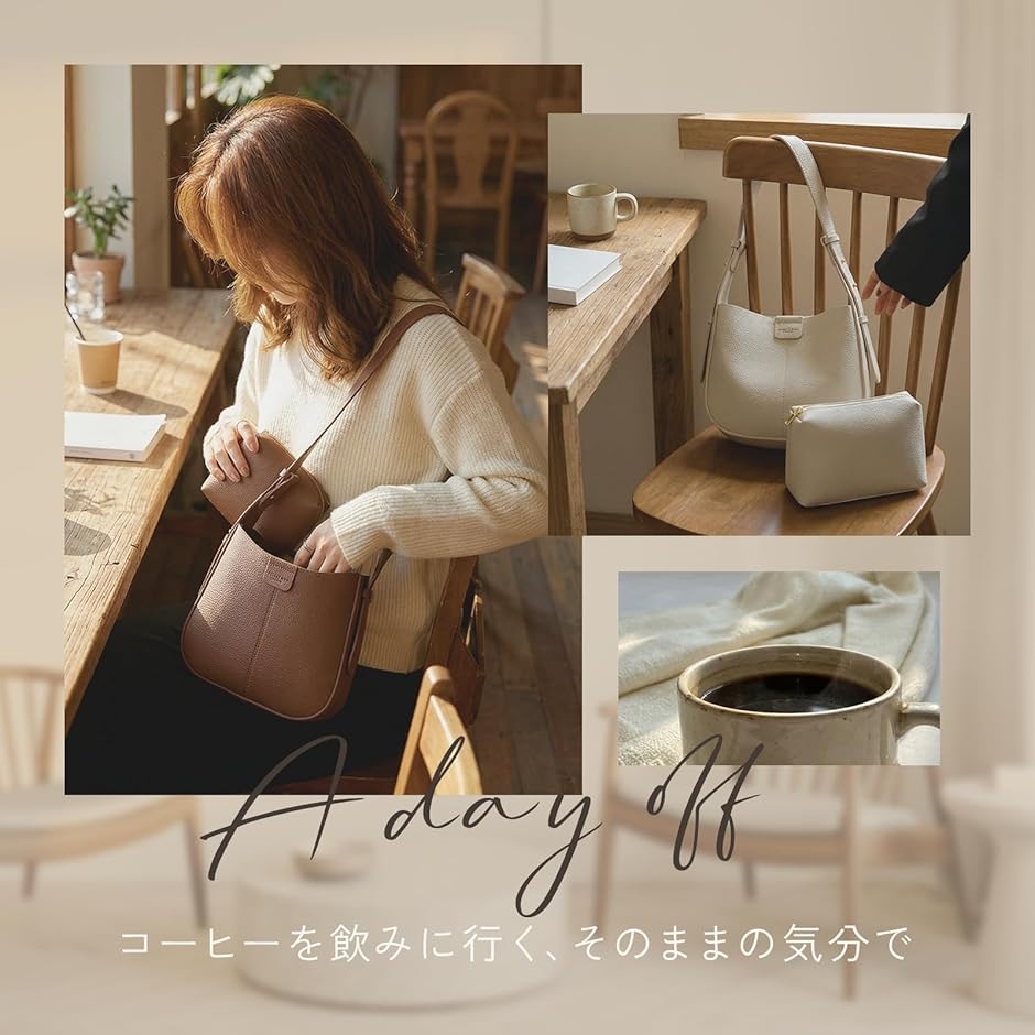 2way フェイク レザー ショルダーバッグ レディース 散歩 大人 可愛い 