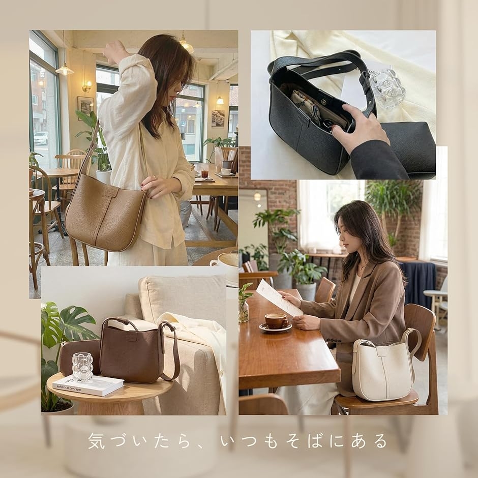 2way フェイク レザー ショルダーバッグ レディース 散歩 大人 可愛い