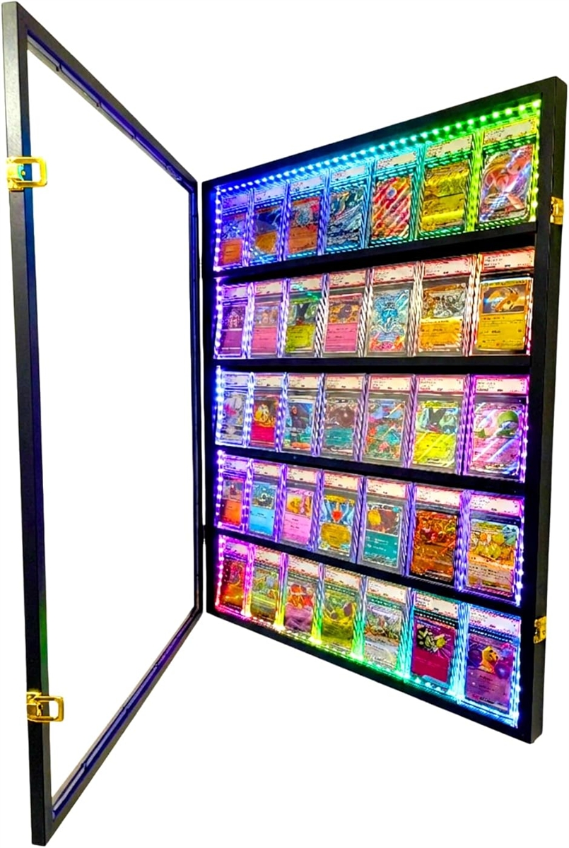 PSA トレカ ディスプレイケース トレーディングカード 壁掛け