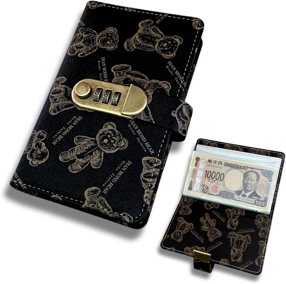 バインダー貯金 韓国 アクリルバインダー A6 お金管理 ブックマーク