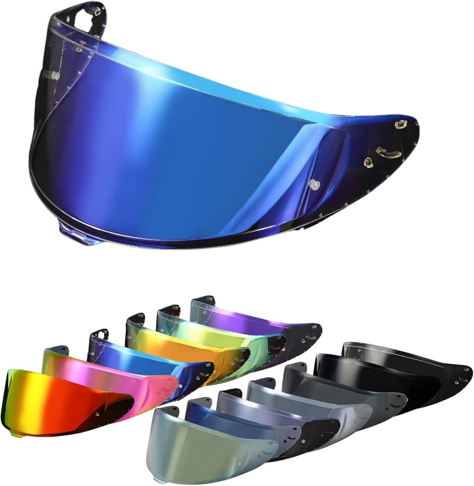 SHOEI X-Fifteen/Z-8 �Ή� CWR-F2 �V�[���h �ЊO�i �~���[�E�X���[�N�E�N���A UV�J�b�g (�N���A�u���[)