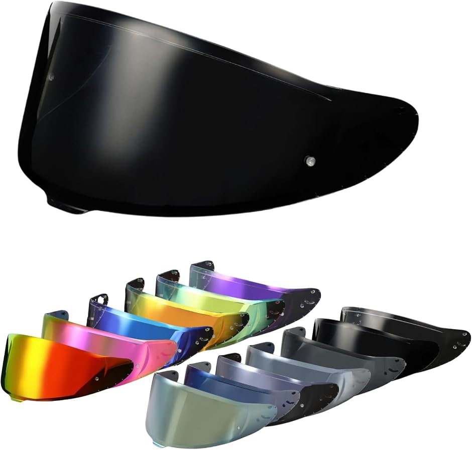 SHOEI X-Fifteen/Z-8 �Ή� CWR-F2 �V�[���h �ЊO�i �~���[�E�X���[�N�E�N���A UV�J�b�g (���C�g�X���[�N)