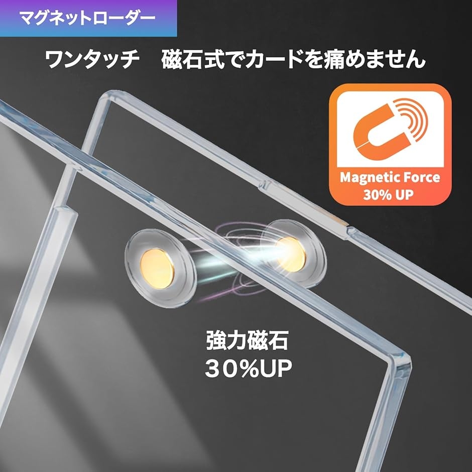 カードスタンド マグネットローダー セット インナースリーブ 付き