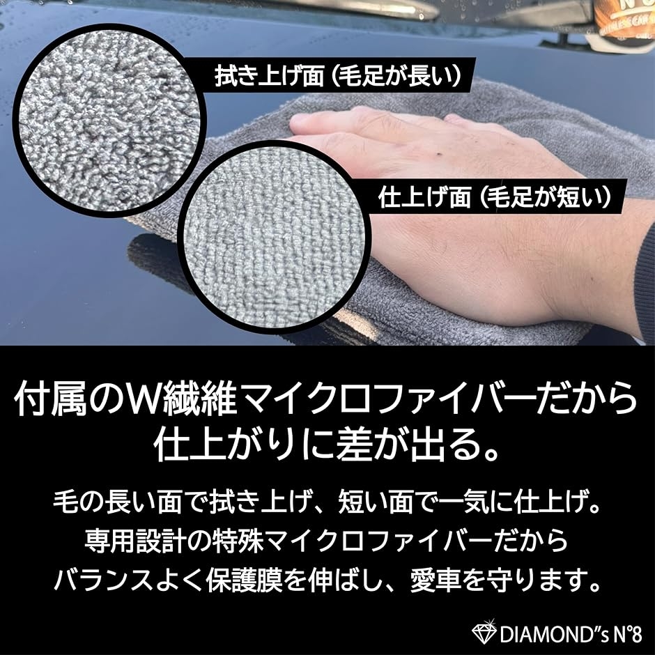 サンキ DIAMONDS No.8 カーシャンプー 水なし洗車 無水洗車