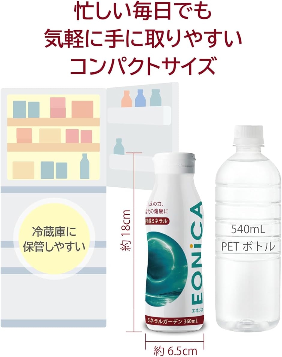 EONiCA ミネラルガーデン360mL 植物性ミネラルドリンク 30種類の野菜と