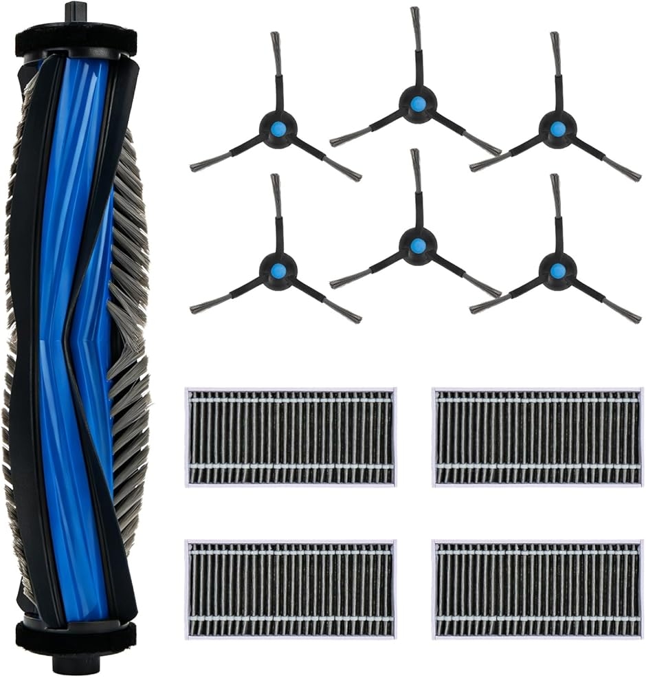 �y�݊��i�z �G�R�o�b�N�X�Ή� ���Օi 11�_���� Ecovacs deebot N30 PRO OMNI/N30 MDM (�u���b�N,  11)