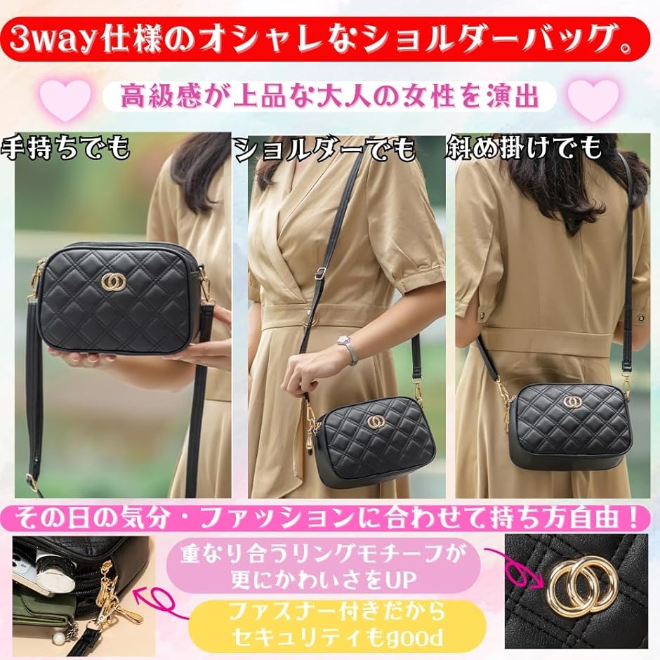 ハンドバッグ レディース 小さめショルダーバッグ 財布カバン 可愛い 
