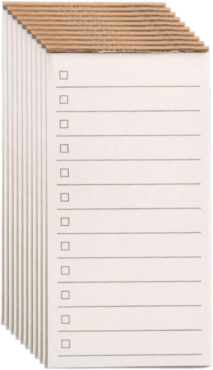 ToDoリスト 10冊 セット やることリスト スケジュール タスク 管理 クラフト シンプル To DO ノート 手帳 50ページ (7cm x 14cm)