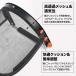 林業用ヘルメット フェイスガード ヘルメット取付 草刈り メッシュ 飛散防止 防護面 草刈機 刈払機 造園 通気性 (ブラック) 関連画像1