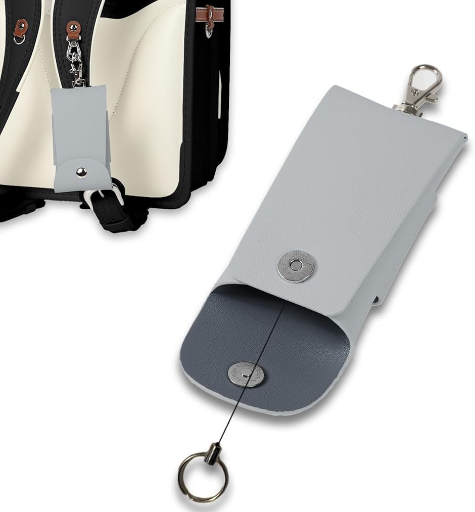 �����h�Z�� �L�[�P�[�X ���[�� �e�[�v �}�O�l�b�g PVC �L�т� �o�C�J���[ (�O���[,  �S����15cmx�c��11cmx����6cm)