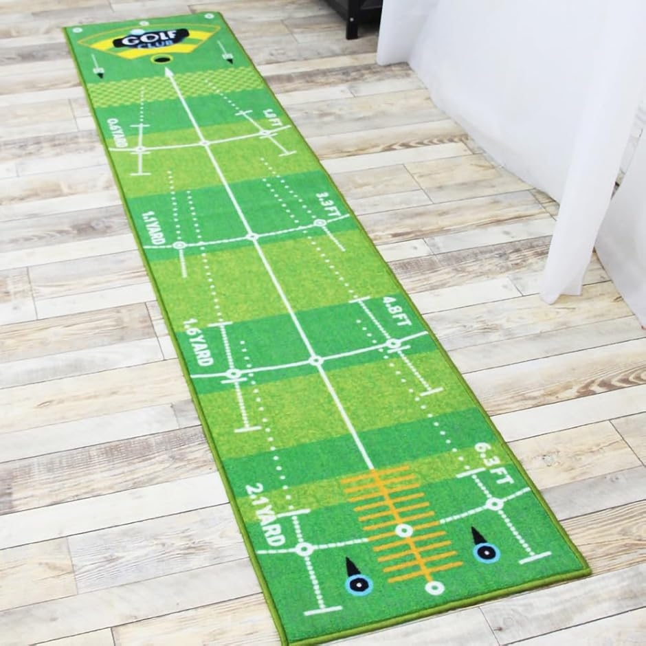パターマット ゴルフ パット 練習 器具 ヤー...の詳細画像2