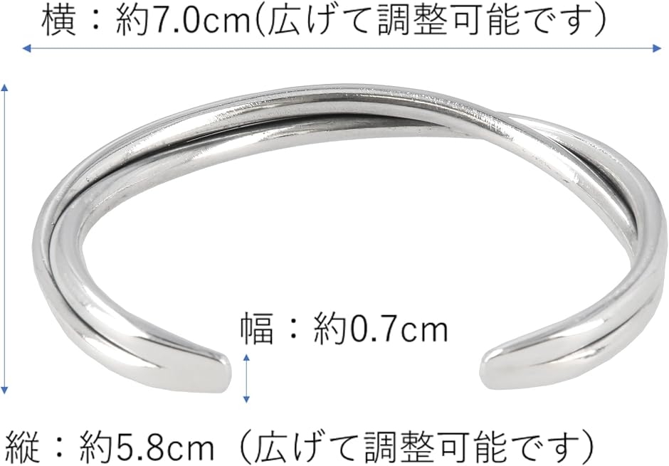 シルバー925 ブレスレット アクセサリー バングル 銀製品 (シルバー