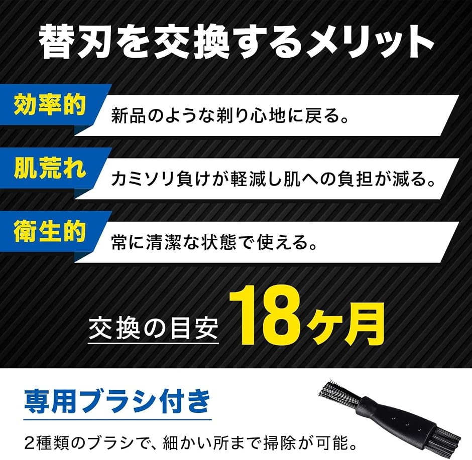 【互換品】剃り心地、復活ブラウン シリーズ5 ...の詳細画像2