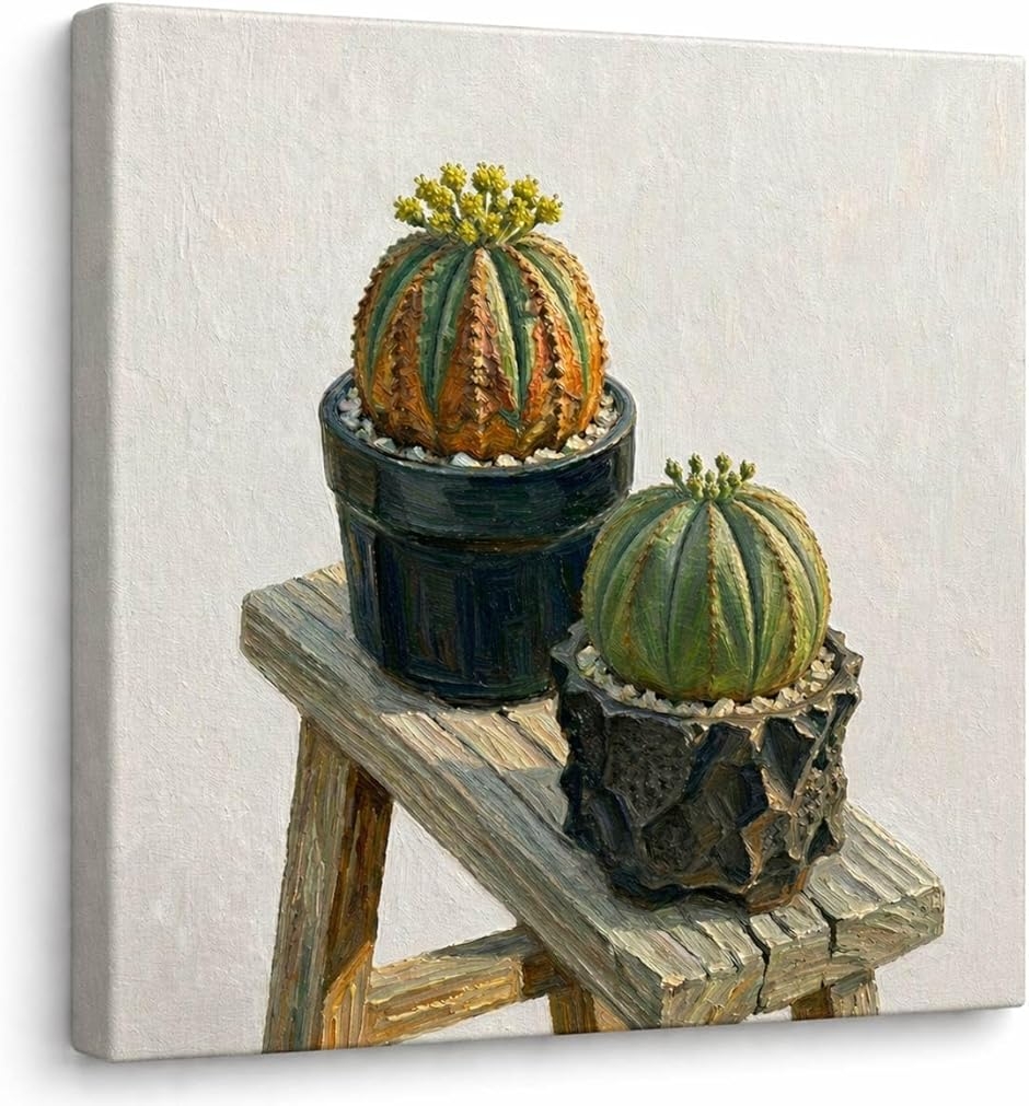 塊根植物 コーデックス 絵画 アートパネル ポスター 壁掛け MDM (007B