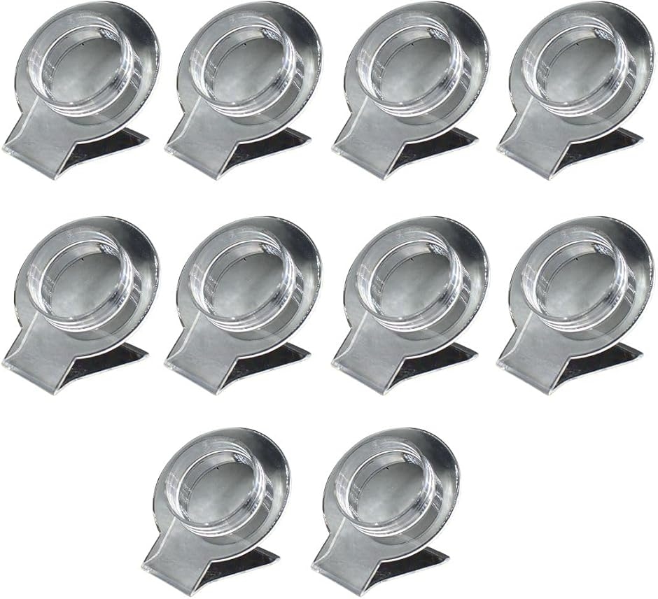 ブレスレットスタンド アクリル 透明 10個入り パワーストーン 天然石 アクセサリー 収納 陳列 (透明,  7.5 x 6.2 cm)