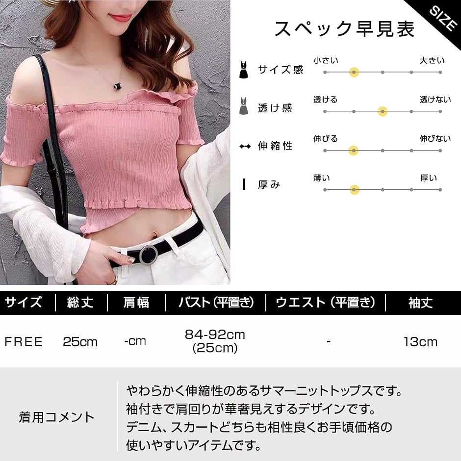 肩出し へそ出し トップス（レディースファッション） | ファッション
