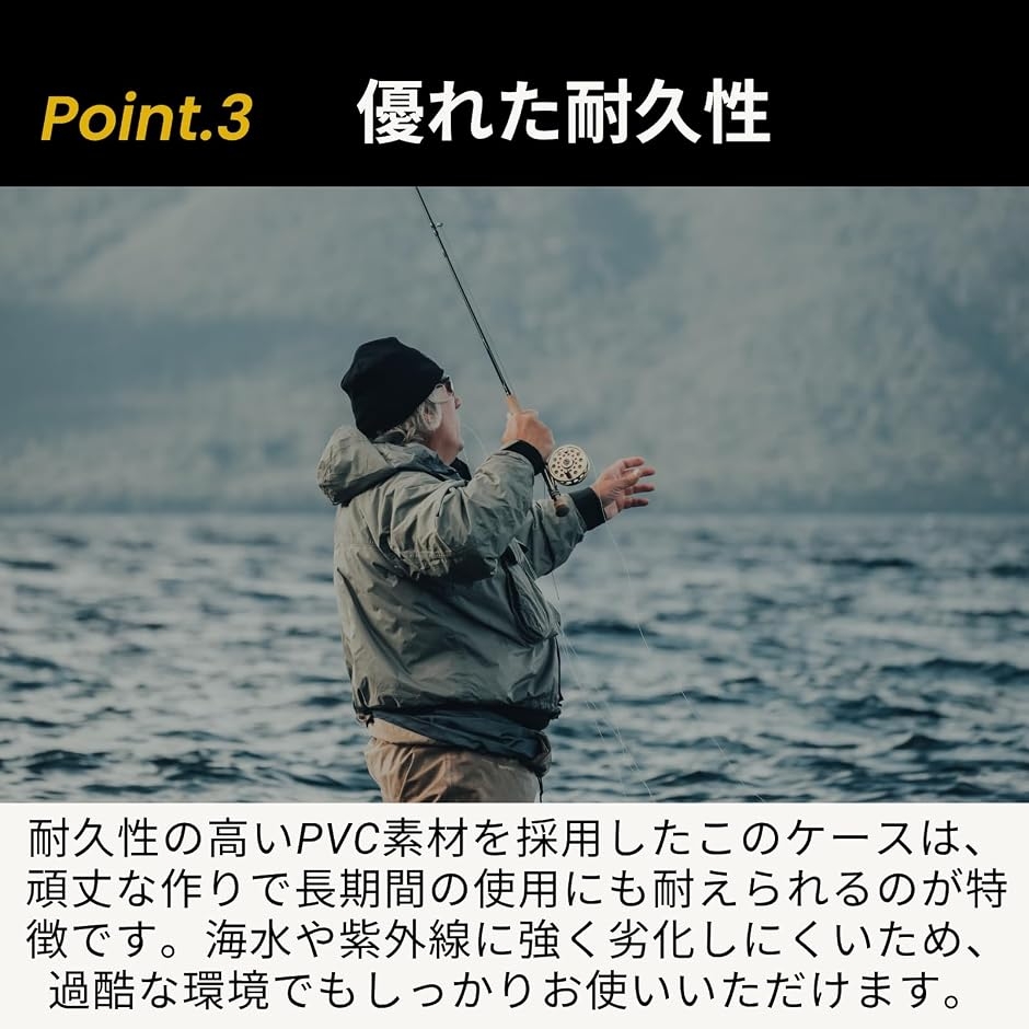 ルアーケース ワームケース ジグケース 両面 収納 2個セット ルアー