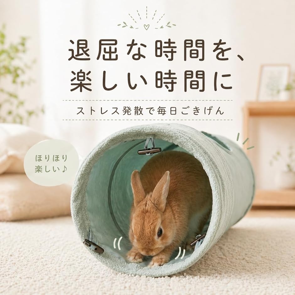 うさぎ ケージ（小動物用回し車、トンネル）｜ケージ、アクセサリー