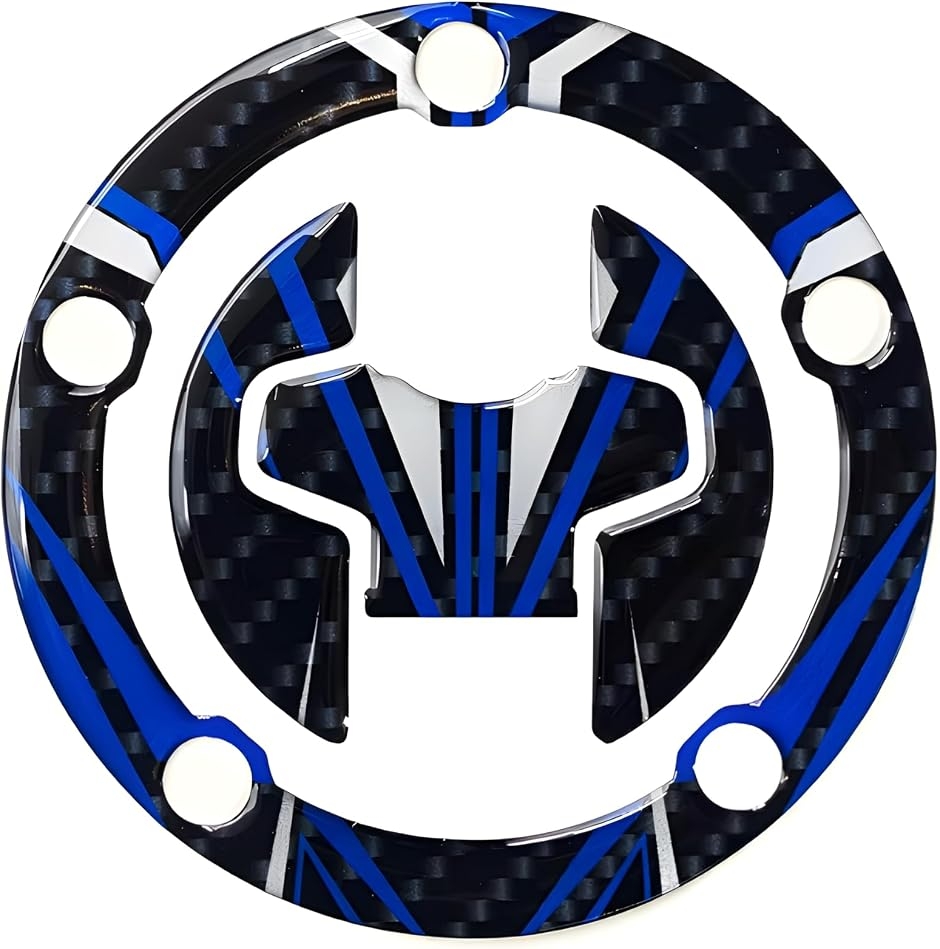 �o�C�N�p �^���N�L���b�v �X�e�b�J�[ �p�b�h 3D���� V�X�g���[��250 DL250 GSX250R �K�� �h�� ���h�~ (�u���[)