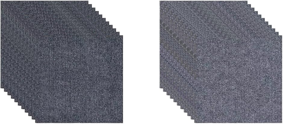 �^�C���J�[�y�b�g 30x30cm 20���Z�b�g ���ʔS���� ���R�J�b�g �h�� �L�Y�h�~ ����ɂ��� ���ی� �Q�� (�O���[,  20��)
