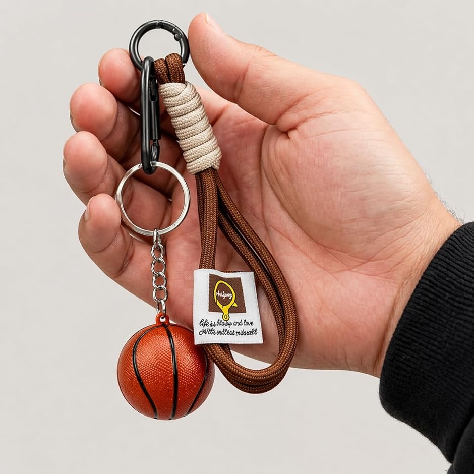 バスケットボール キーホルダー ボールモチーフ バッグチャーム