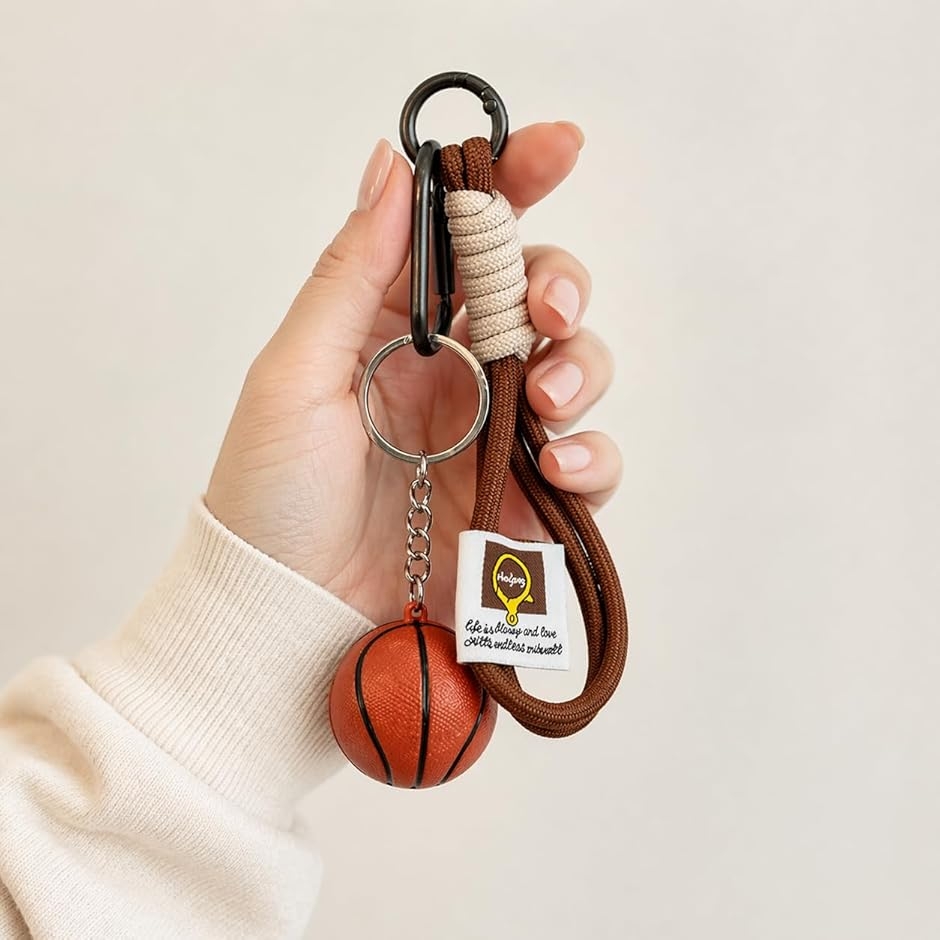 バスケットボール キーホルダー ボールモチーフ バッグチャーム