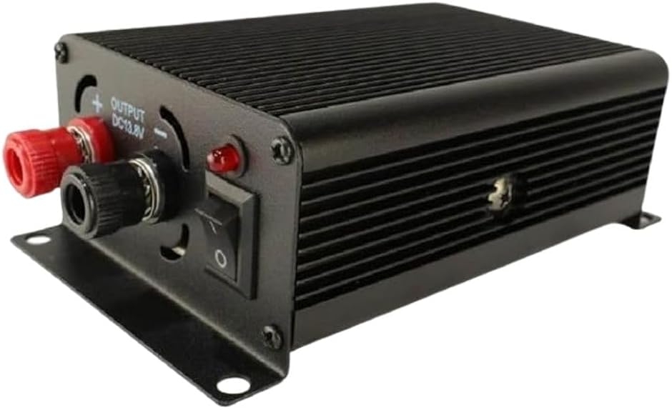 DCDCコンバーター DC24V＞DC13.8V 大容量 65A 冷却ファン内蔵 デコデコ