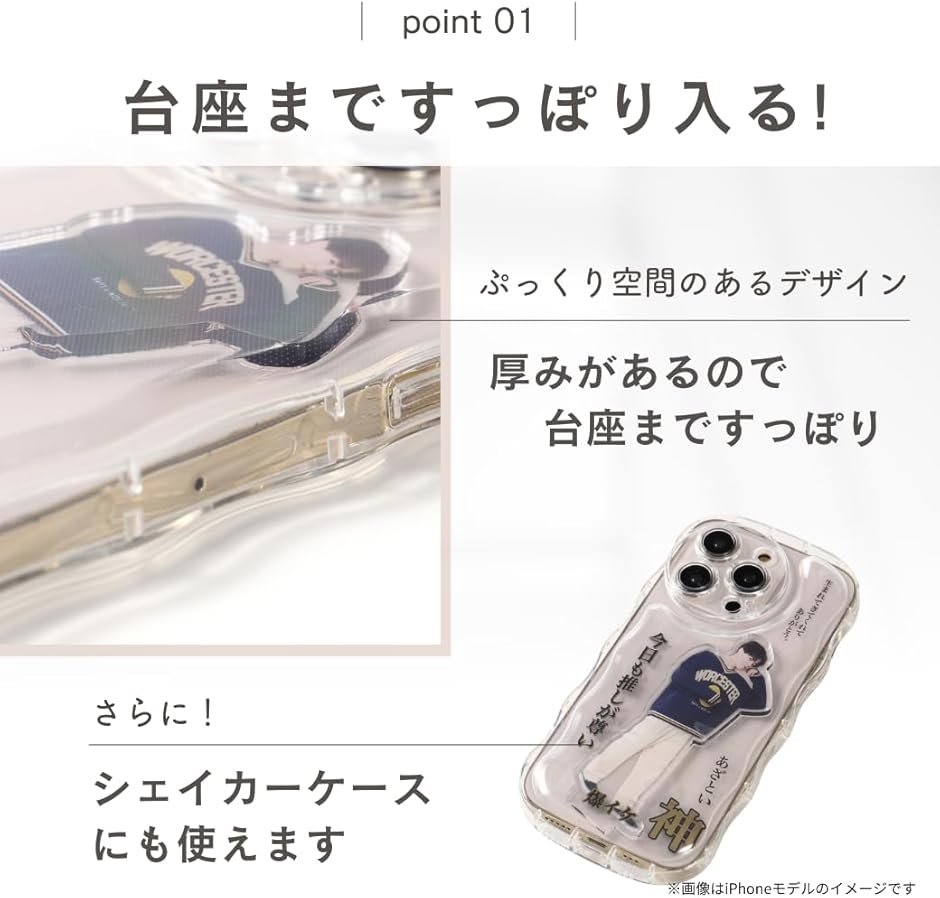 アクスタが入るスマホケース forGooglePixel AC-100 (clear