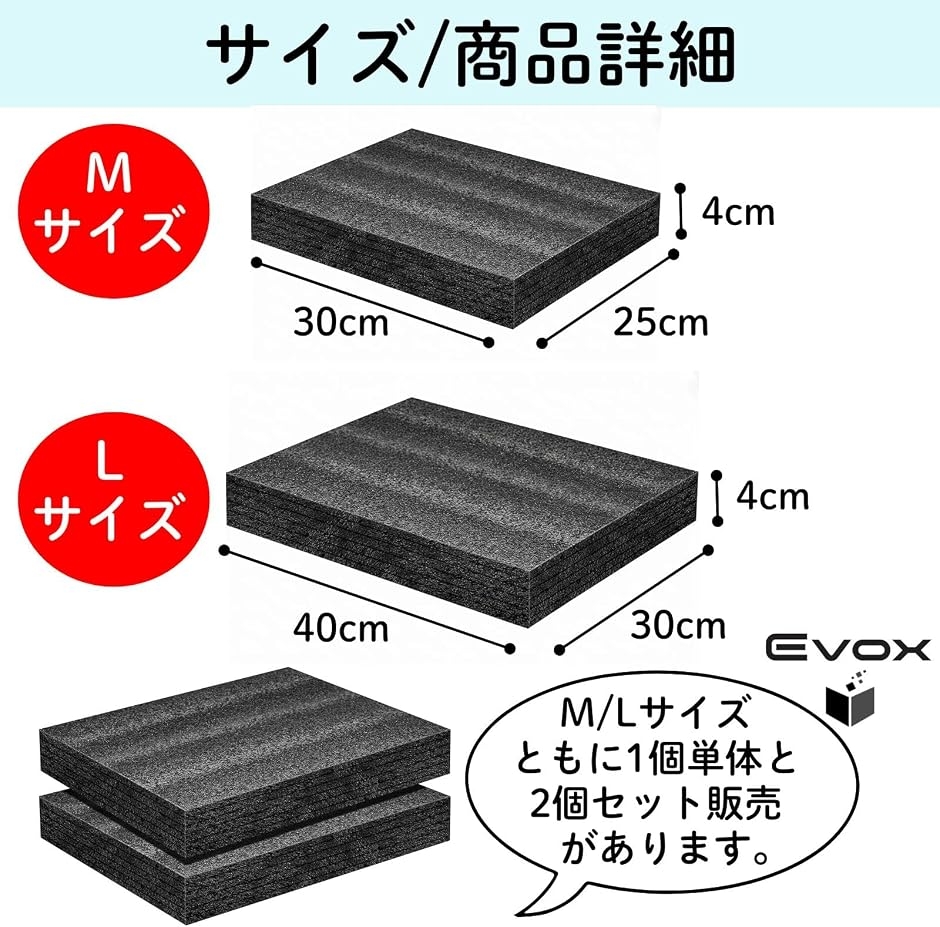 緩衝材 スポンジ クッション材 ポリエチレン フォーム ブロック
