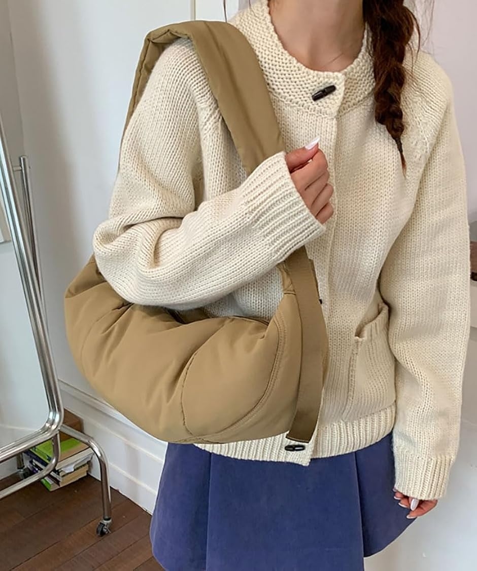 希少 廃盤 極美品 PORTER ラウンドショルダー 三日月 カーキベージュ