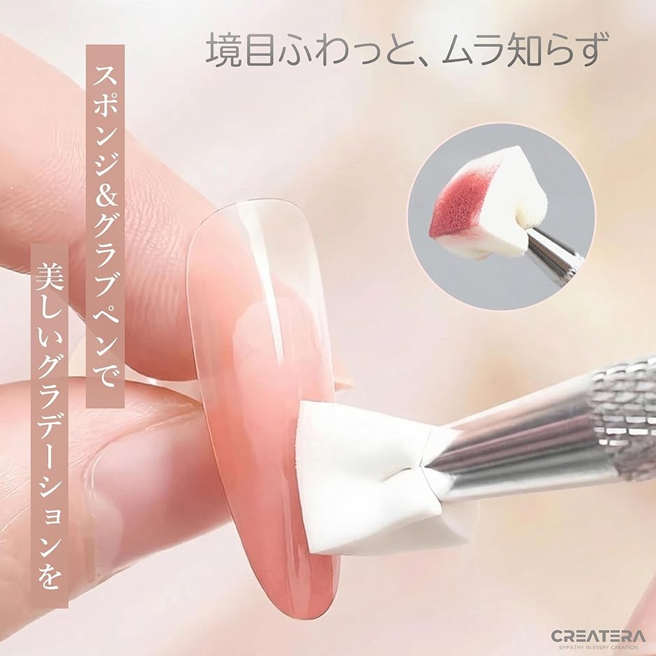 ネイル用品 ネイルアートツール セット 極細ピンセット キューブ