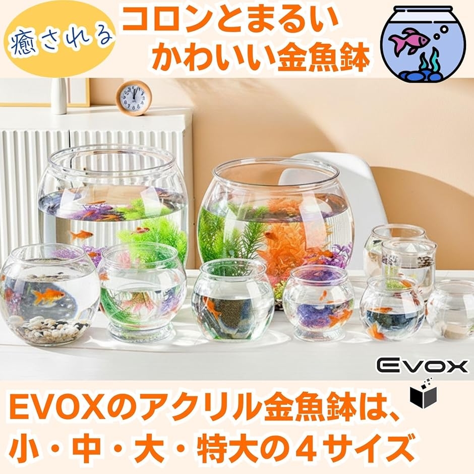 金魚鉢 プラスチック 水槽 メダカ 容器 飼育 アクリル アクアリウム