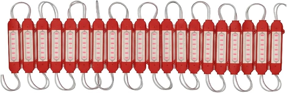 激眩 24V LED シャーシマーカー 低床4軸 防塵 防水仕様 レッド40個 24V LED チップマーカー SMD仕様 シャーシマーカー サイドマーカー