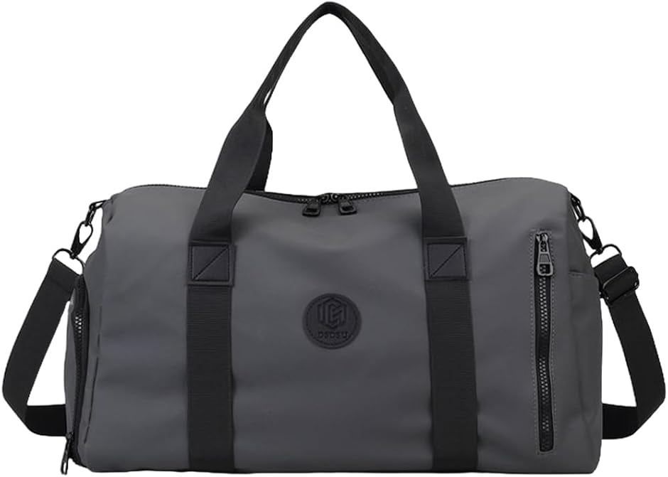 ボストンバッグ シンプル キャリーオン 2way 20l最大35l 乾湿分離