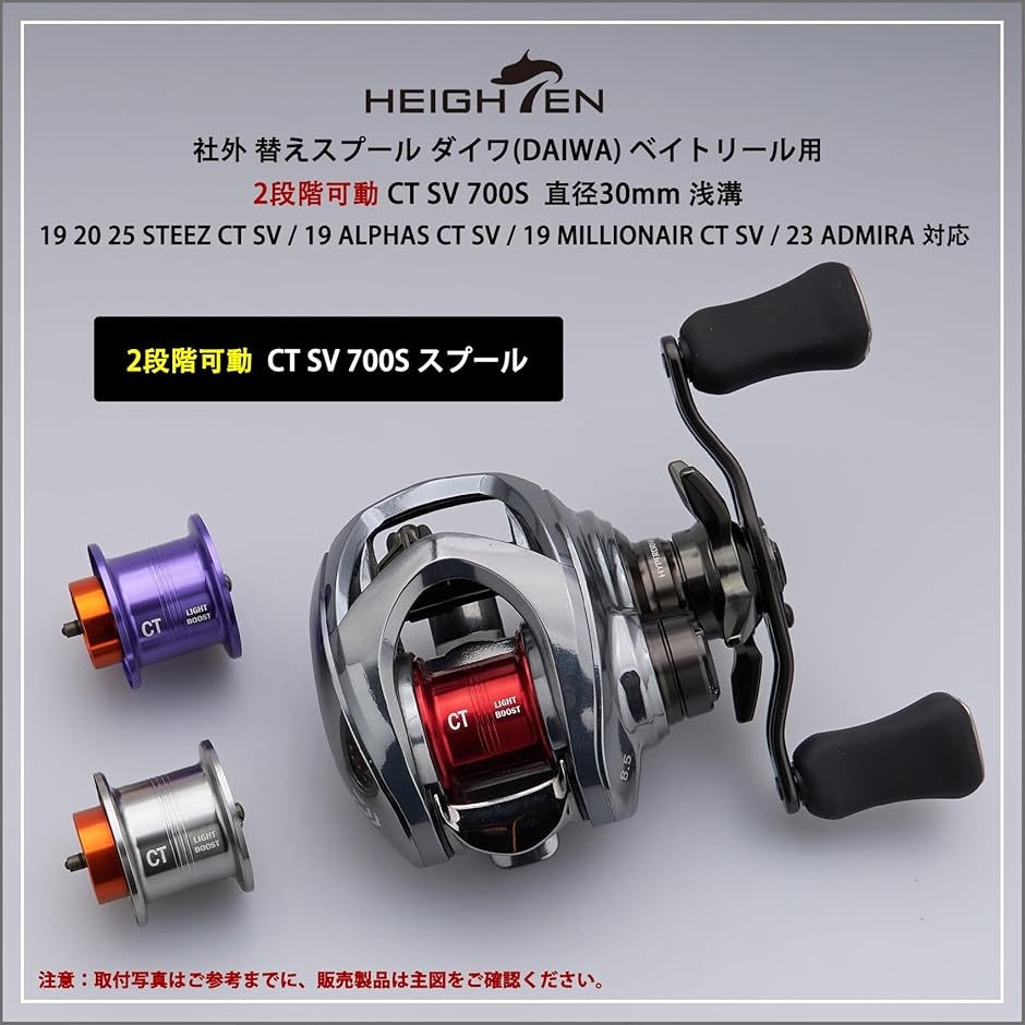 リール スプール CT SV 700S 2段階可動 直径30mm 浅溝 ダイワ DAIWA 19