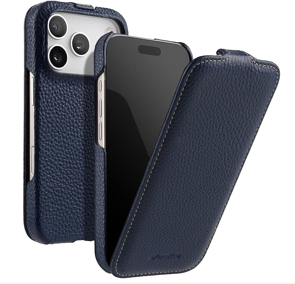 iPhone 17 Pro MagSafe 対応 プレミアム レザーケース 本革