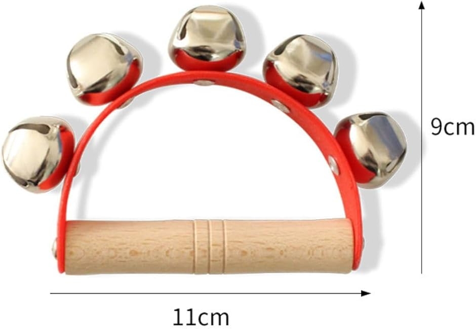 パーカッション 楽器セット 5点 タンバリン カスタネット ハンドベル