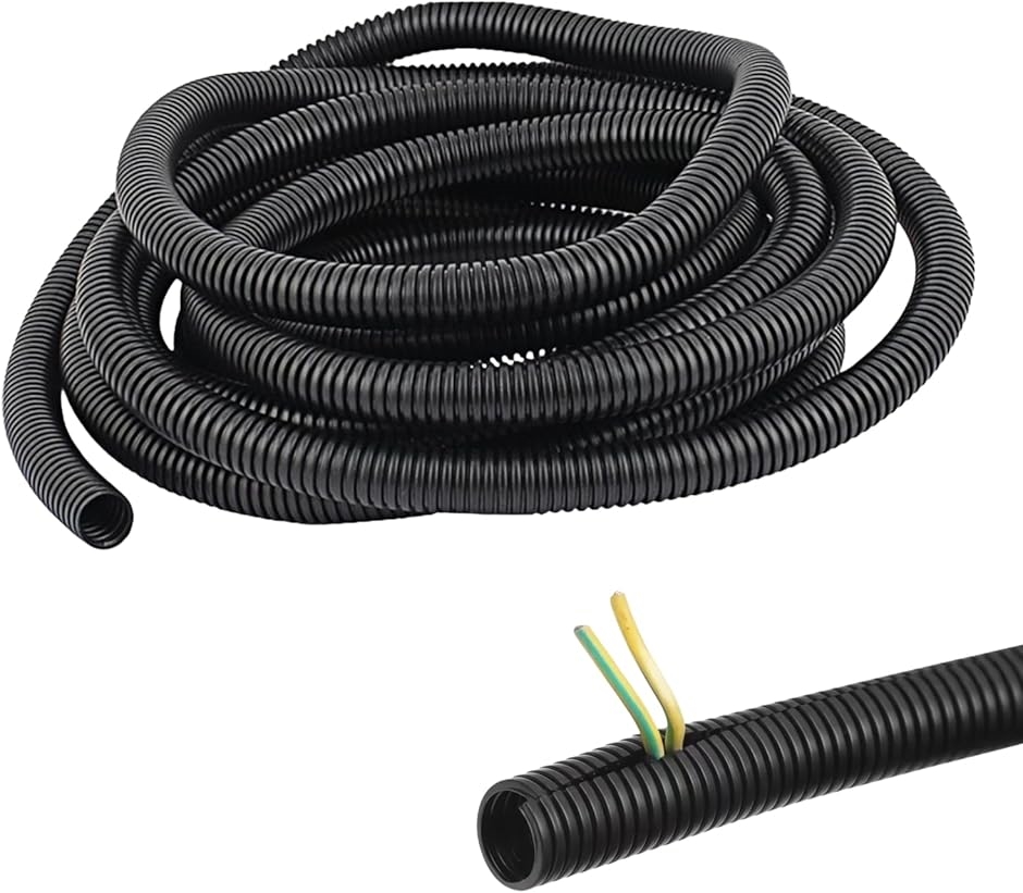 �z���`���[�u ���a13mm 10�� �R���Q�[�g �P�[�u�����[�X���[�u �z���J�o�[ ���C���X���[�u �z�����[�� PP�`���[�u(�u���b�N)