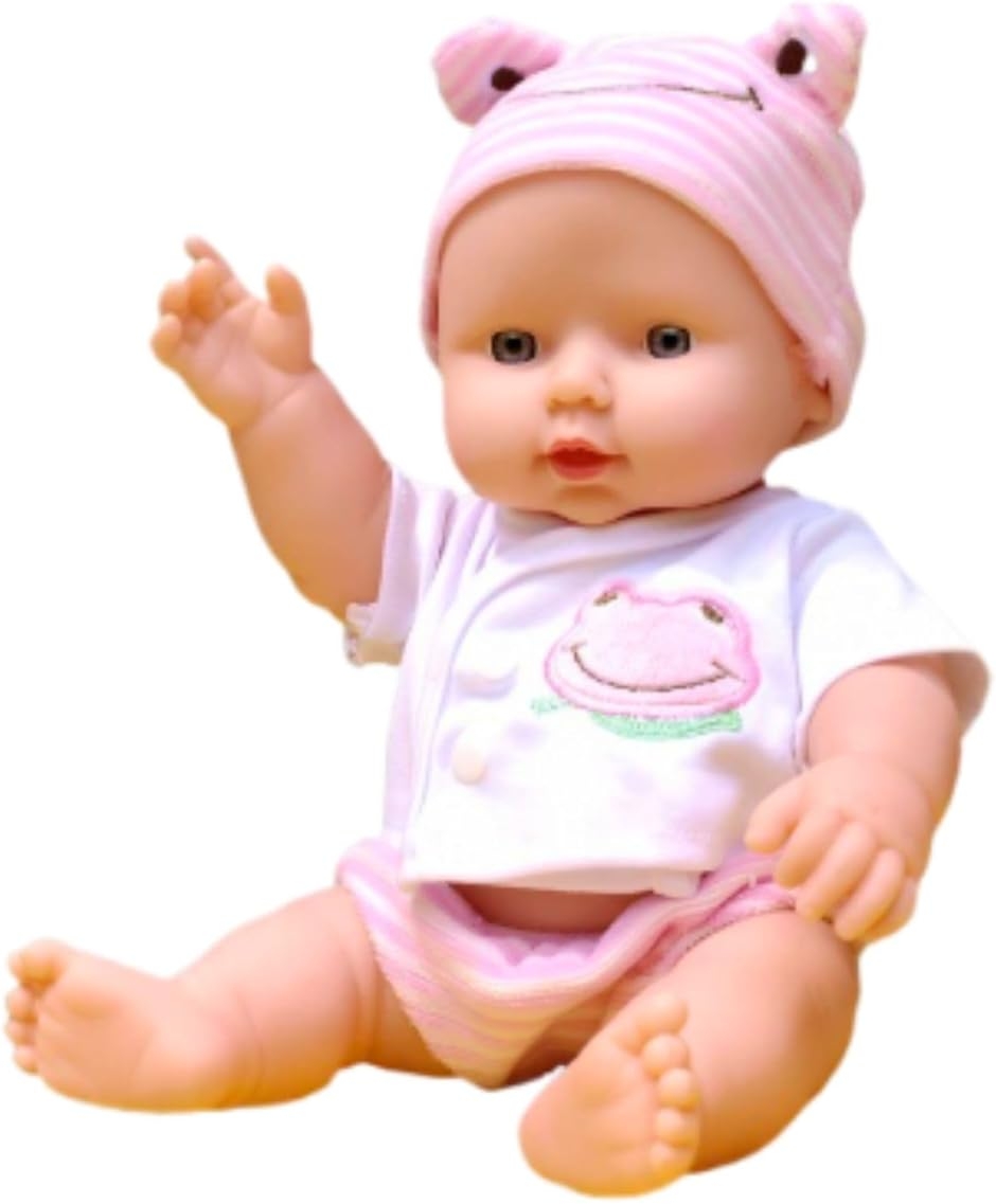 MONOSTORE 人形 沐浴 リアルドール ベビー リボーンドール 6+ (ピンク