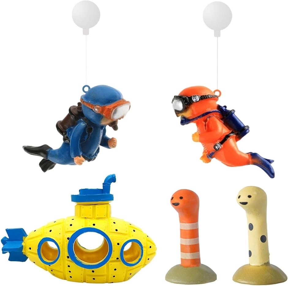 HOTQ アクアリウム 水槽 装飾 かわいい オブジェ 隠れ家 チンアナゴ
