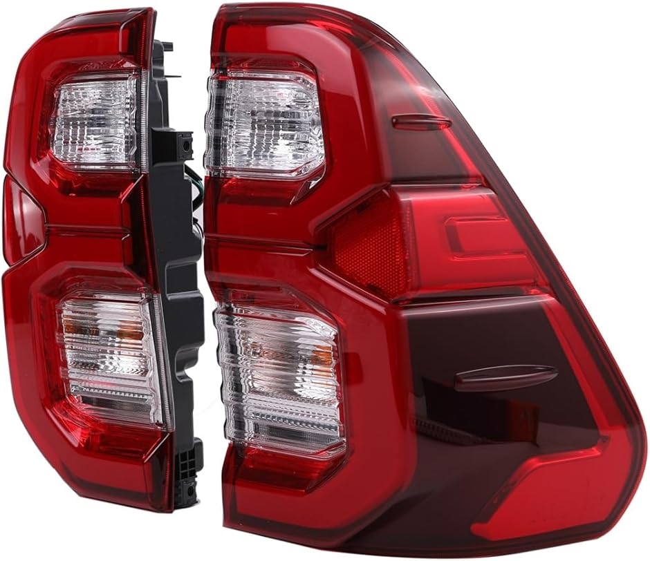トヨタ 用 LED ファイバー テールランプ ライト 左右セット フル
