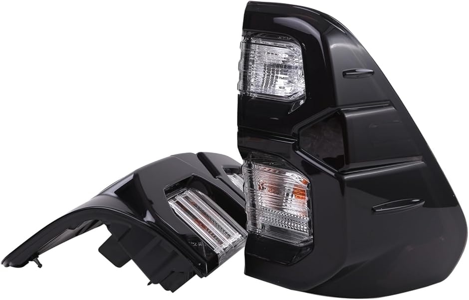 互換品】トヨタ 用 LED ファイバー テールランプ ライト 左右セット