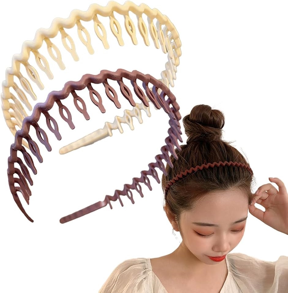 ロドリーミシェ カチューシャ 洗顔用ヘアバンド 痛くない コーム付き